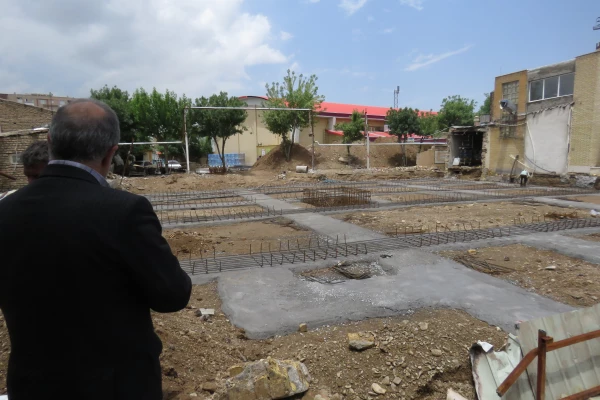 آغاز عملیات احداث ساختمان آموزشی-اداری پردیس شهیدباهنر مرکزی 6