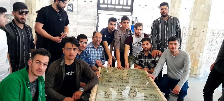 اردوی زیارت اولی های پردیس شهید باهنر اراک به مشهد مقدس 3