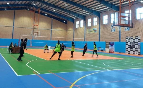 کسب مقام سوم مسابقات بسکتبال ۳ نفره دانشجویان دختر 3