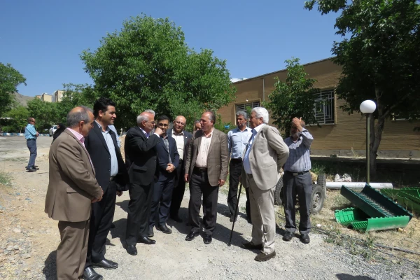 بازدید معاون هماهنگی امور عمرانی استانداری مرکزی از دانشگاه فرهنگیان 4
