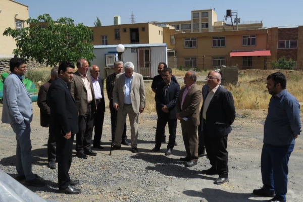 بازدید معاون هماهنگی امور عمرانی استانداری مرکزی از دانشگاه فرهنگیان 5