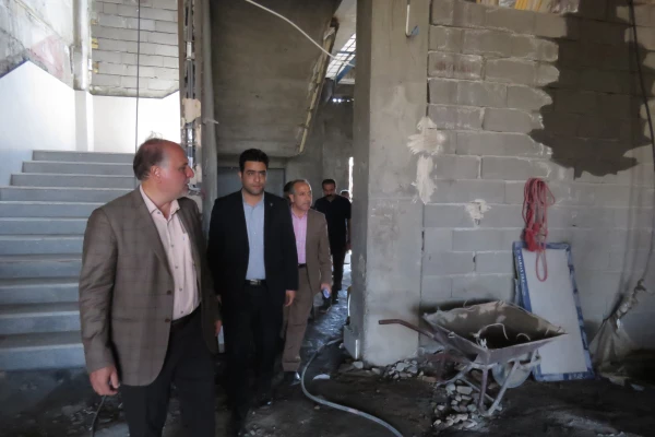 بازدید معاون هماهنگی امور عمرانی استانداری مرکزی از دانشگاه فرهنگیان 6