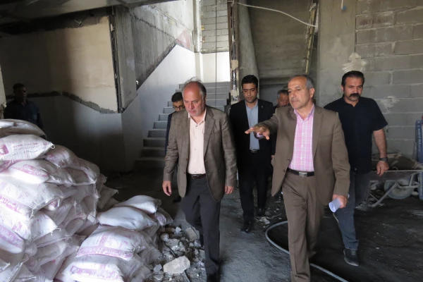 بازدید معاون هماهنگی امور عمرانی استانداری مرکزی از دانشگاه فرهنگیان 7