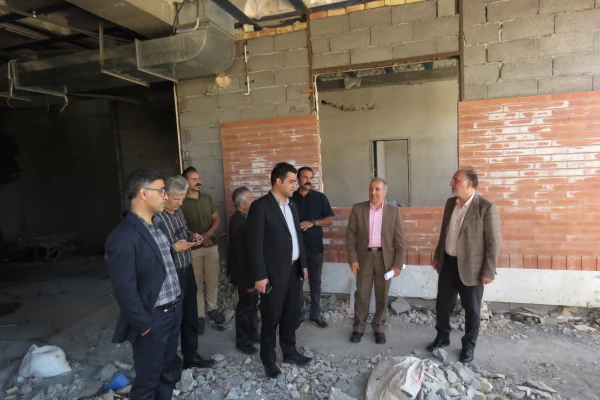 بازدید معاون هماهنگی امور عمرانی استانداری مرکزی از دانشگاه فرهنگیان 8