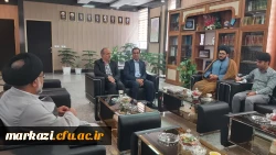 دیدار رئیس دانشگاه فرهنگیان استان مرکزی با مدیرکل دادگستری  3