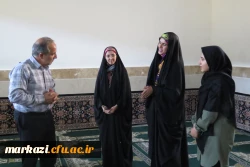 بازدید رئیس دانشگاه فرهنگیان استان از اردوی جهادی عهد خدمت 5