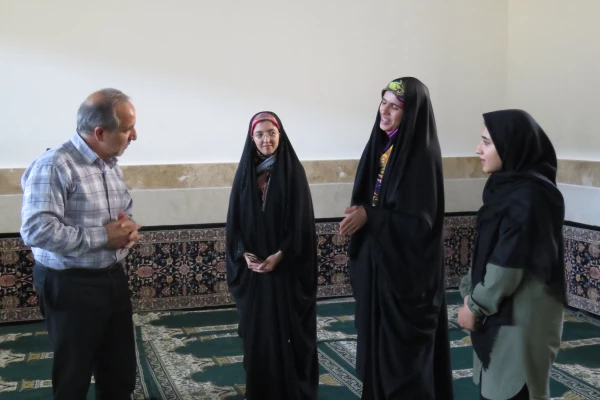 بازدید رئیس دانشگاه فرهنگیان استان از اردوی جهادی عهد خدمت 5