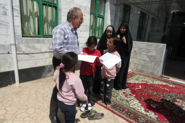 بازدید رئیس دانشگاه فرهنگیان استان از اردوی جهادی عهد خدمت 6