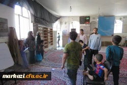 بازدید رئیس دانشگاه فرهنگیان استان از اردوی جهادی عهد خدمت 10