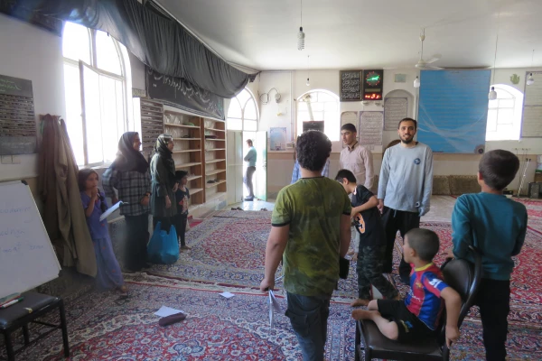 بازدید رئیس دانشگاه فرهنگیان استان از اردوی جهادی عهد خدمت 10