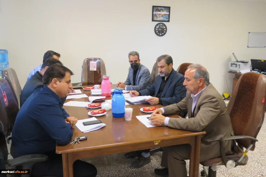 برگزاری اولین جلسه کارگروه میهمانی وانتقال پردیس شهید باهنر 2