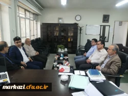 بازدید مدیرکل پشتیبانی و رفاه سازمان مرکزی و مدیرکل نوسازی از پردیس های استان  4