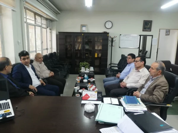 بازدید مدیرکل پشتیبانی و رفاه سازمان مرکزی و مدیرکل نوسازی از پردیس های استان  4