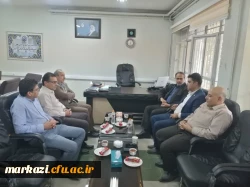 بازدید مدیرکل پشتیبانی و رفاه سازمان مرکزی و مدیرکل نوسازی از پردیس های استان  5