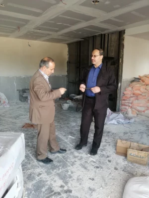 بازدید مدیرکل پشتیبانی و رفاه سازمان مرکزی و مدیرکل نوسازی از پردیس های استان  6