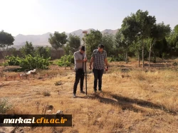 تحویل زمین به پیمانکار جهت ساخت کتابخانه  و محوطه سازی خوابگاه خیر ساز 5