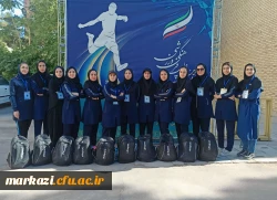 کسب مقام ششم، پایان کار کاروانی ورزشی دختران دانشگاه فرهنگیان استان  5