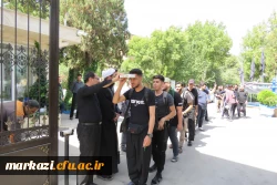 اعزام کاروان دانشجویی دانشگاه فرهنگیان استان مرکزی به مراسم پیاده روی اربعین حسینی 5