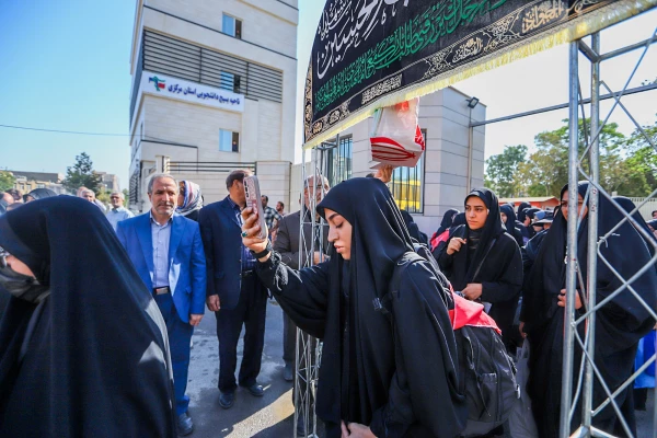 اعزام کاروان دانشجویی دانشگاه فرهنگیان استان مرکزی به مراسم پیاده روی اربعین حسینی 7