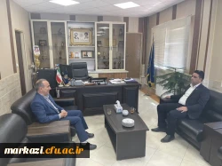دیدارسرپرست دانشگاه فرهنگیان استان با مدیر کل نوسازی توسعه و تجهیز مدارس  3