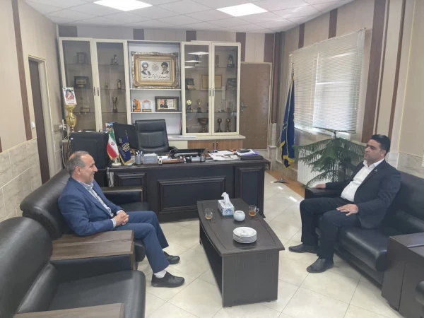 دیدارسرپرست دانشگاه فرهنگیان استان با مدیر کل نوسازی توسعه و تجهیز مدارس  3