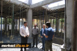 بازدید مدیرکل نوسازی مدارس استان از پردیس شهید باهنر  5