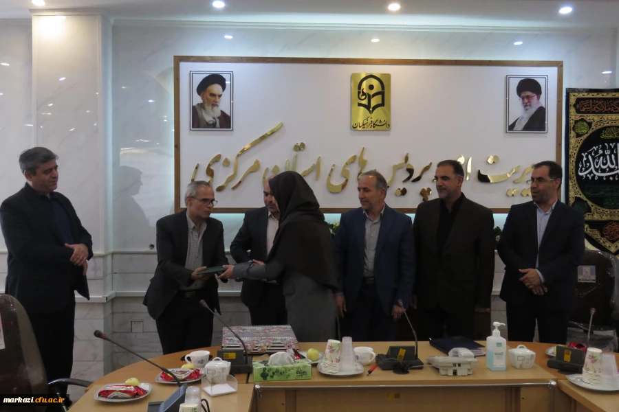 جلسه تکریم و معارفه رئیس امور مالی دانشگاه فرهنگیان استان برگزار شد 9