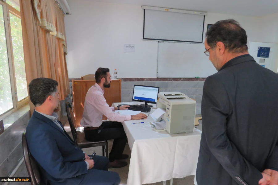 بازدید مدیرکل تربیت بدنی سازمان مرکزی دانشگاه فرهنگیان  از فرایند مصاحبه داوطلبان ورود به دانشگاه 
 3