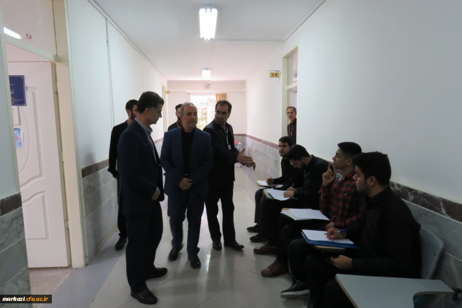 بازدید مدیرکل تربیت بدنی سازمان مرکزی دانشگاه فرهنگیان  از فرایند مصاحبه داوطلبان ورود به دانشگاه 
 4