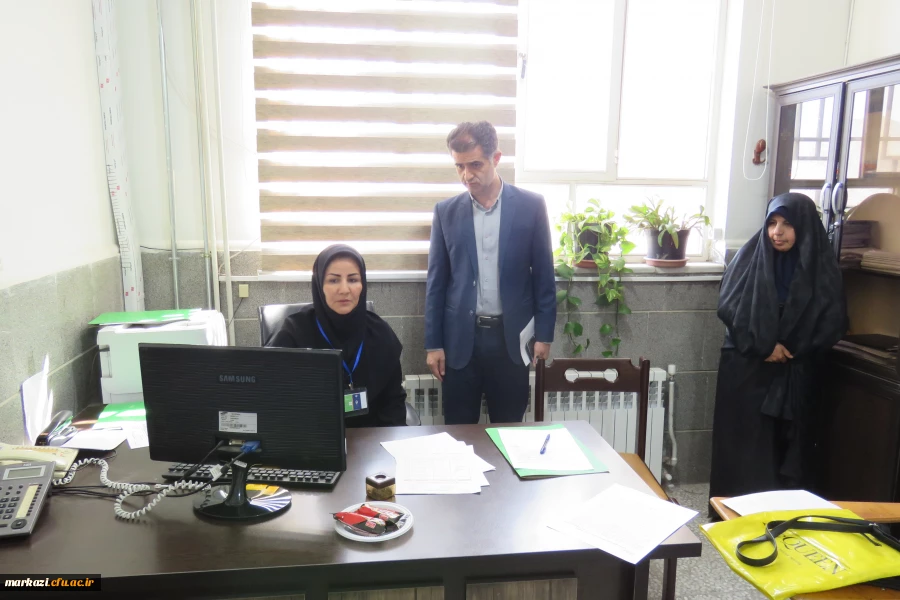 بازدید مدیرکل تربیت بدنی سازمان مرکزی دانشگاه فرهنگیان  از فرایند مصاحبه داوطلبان ورود به دانشگاه 
 9