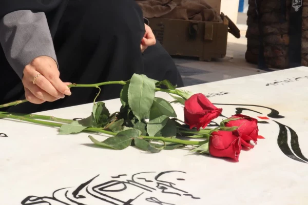 آئین غبارروبی و عطر افشانی مزار شهید گمنام 3