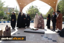 آئین غبارروبی و عطر افشانی مزار شهید گمنام 5