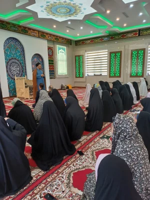 گرامیداشت پیروزی عملیات طوفان الاقصی در پردیس حضرت زینب کبری 4