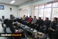 دیدار اعضای شورای صنفی با رئیس دانشگاه فرهنگیان استان 2