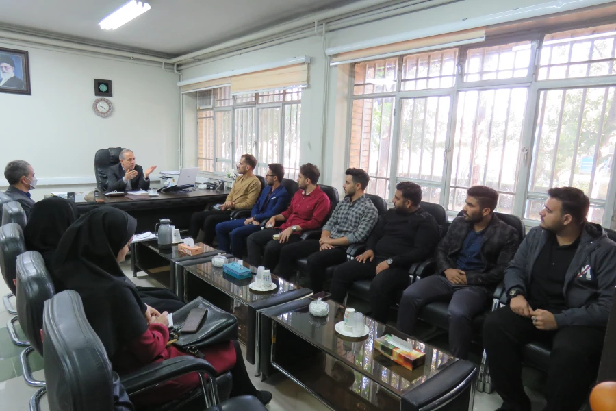 دیدار اعضای شورای صنفی با رئیس دانشگاه فرهنگیان استان 3