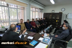 دیدار اعضای شورای صنفی با رئیس دانشگاه فرهنگیان استان 4