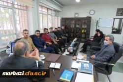دیدار اعضای شورای صنفی با رئیس دانشگاه فرهنگیان استان 5