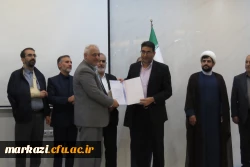 آیین تکریم و معارفه سرپرست مدیریت امور پردیس های دانشگاه فرهنگیان استان مرکزی برگزار شد 9