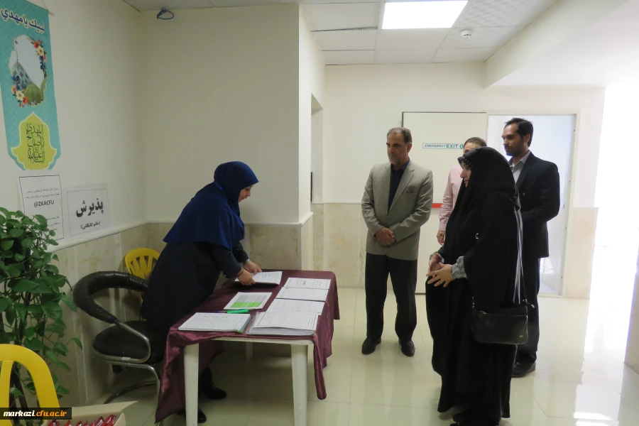 بازدیدمدیرکل فرهنگی دانشگاه فرهنگیان از روند ثبت نام دانشجویان نوورود استان مرکزی
 10
