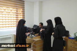 بازدیدمدیرکل فرهنگی دانشگاه فرهنگیان از روند ثبت نام دانشجویان نوورود استان مرکزی
 14