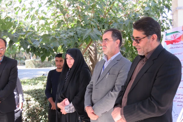 تجمع دانشگاهیان دانشگاه فرهنگیان استان مرکزی در محکومیت جنایات رژیم صهیونیستی 7