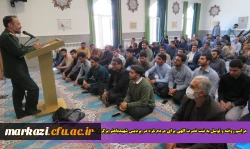 مراسم روضه و توسل به نیت نصرت الهی برای مردم غزه در پردیس شهیدباهنر برگزار شد 2