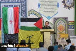 مراسم روضه و توسل به نیت نصرت الهی برای مردم غزه در پردیس شهیدباهنر برگزار شد 6