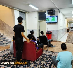 مسابقات pes به مناسبت هفته تربیت بدنی در پردیس شهیدباهنر برگزار شد 2