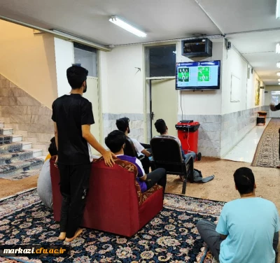 مسابقات pes به مناسبت هفته تربیت بدنی در پردیس شهیدباهنر برگزار شد