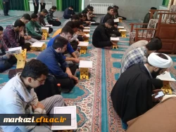 برگزاری دوشنبه قرآنی و طرح تلاوت نور در پردیس شهیدباهنر 8