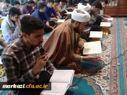 برگزاری دوشنبه قرآنی و طرح تلاوت نور در پردیس شهیدباهنر 9