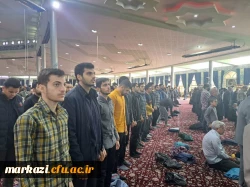 حضور جمعی از دانشجویان پردیس شهیدباهنر در نمازجمعه 4