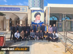 حضور جمعی از دانشجویان پردیس شهیدباهنر در نمازجمعه 6