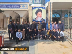 حضور جمعی از دانشجویان پردیس شهیدباهنر در نمازجمعه 7